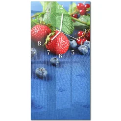 Zegar natura 30x60 Jagoda design na ścianę