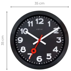 Zegar Nextime 3544 Arzw 'Station All Black'