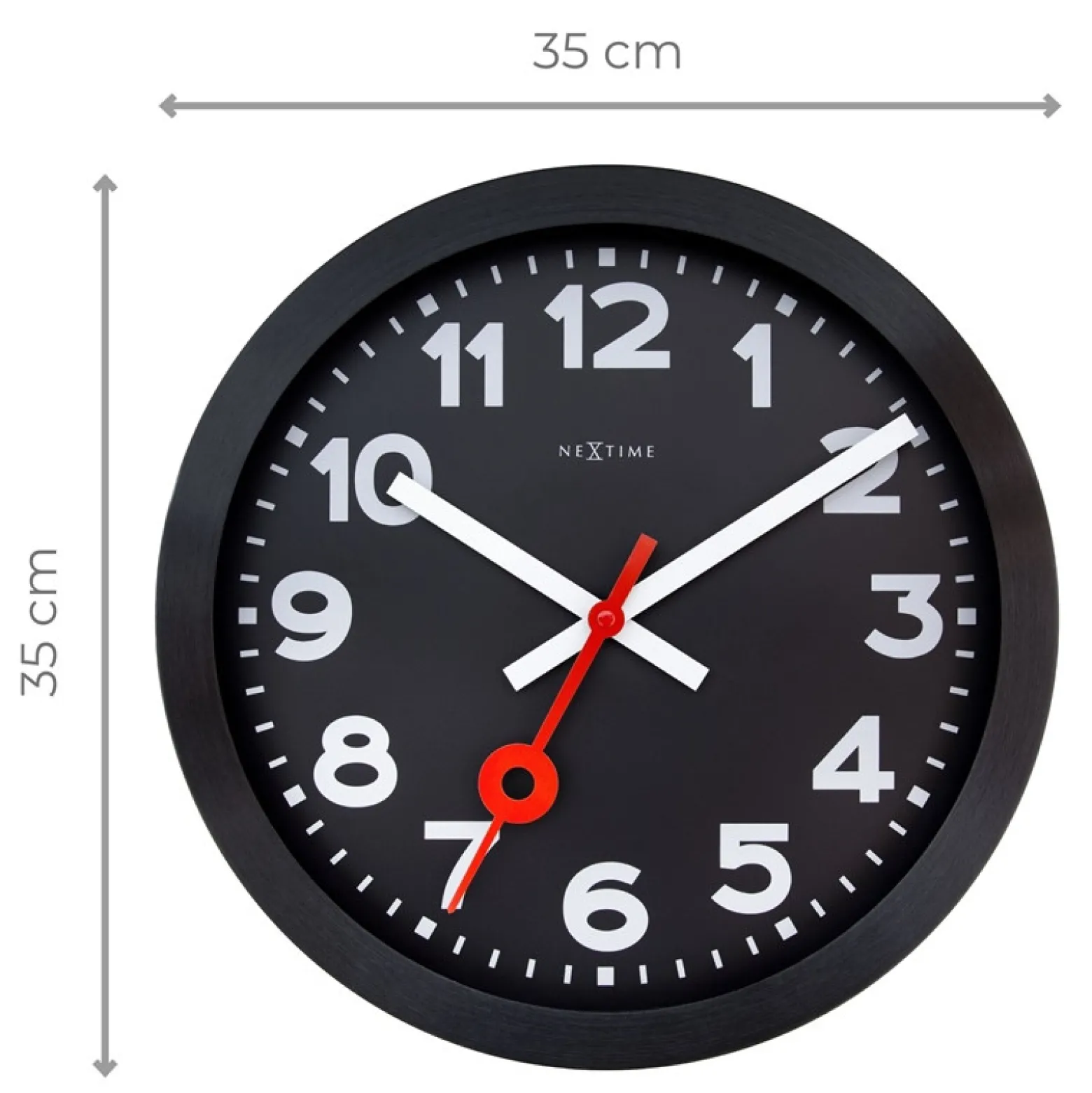 Zegar Nextime 3544 Arzw 'Station All Black'