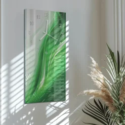 Zegar ozdobny 30x60 Abstrakcja nowoczesny na ścianę