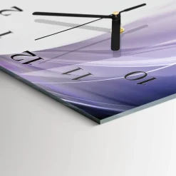 Zegar premium 30x60 Abstrakcja zegar ścienny
