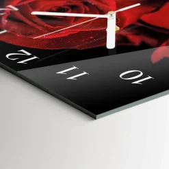 Zegar premium 30x30 Róża zegar ścienny