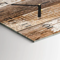 Zegar płynący 30x60 Drewno dekoracyjny na ścianę
