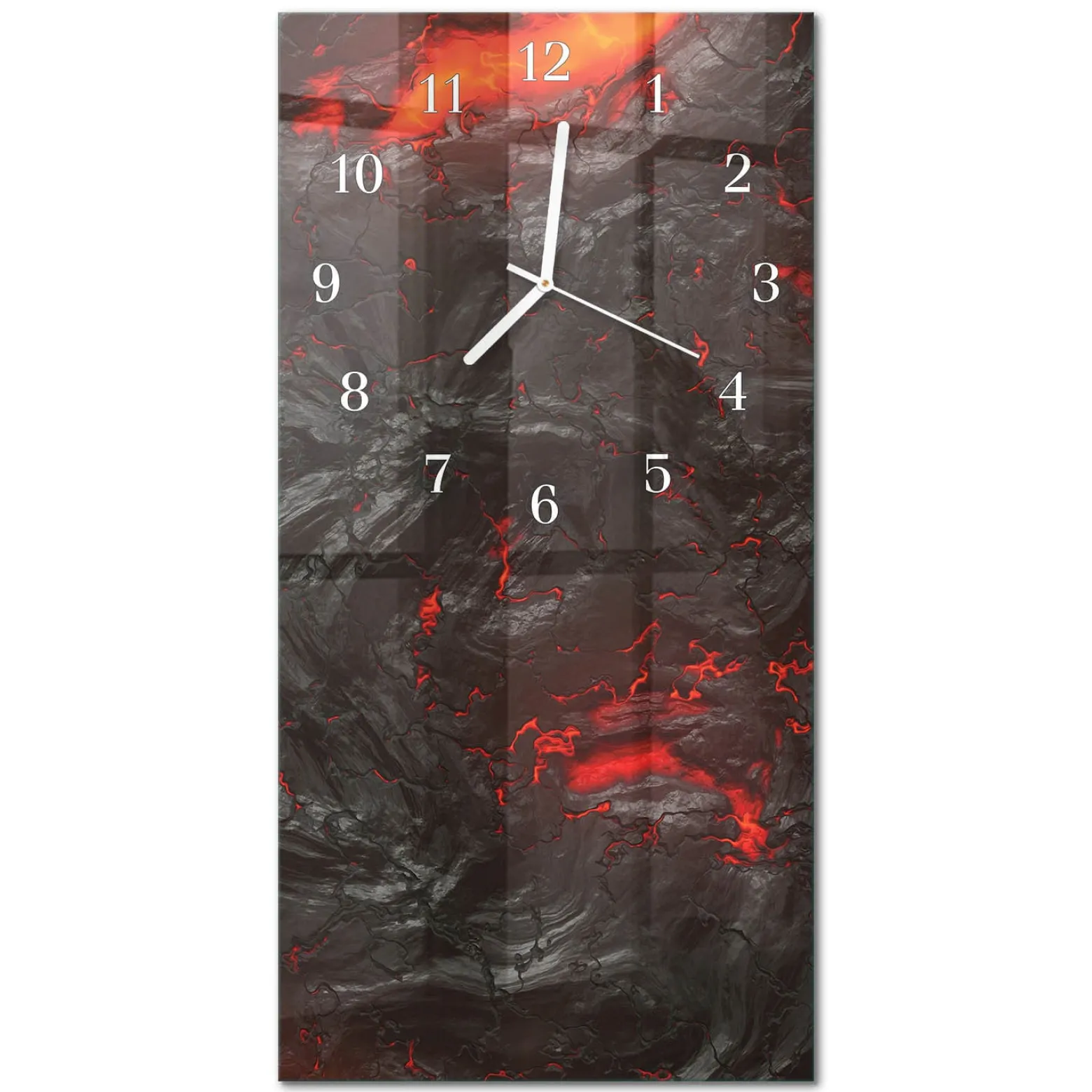 Zegar płynący 30x60 Lawa dekoracyjny do salonu