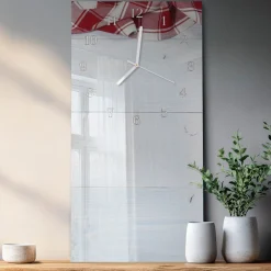 Zegar płynący 30x60 Tabela zegar ścienny