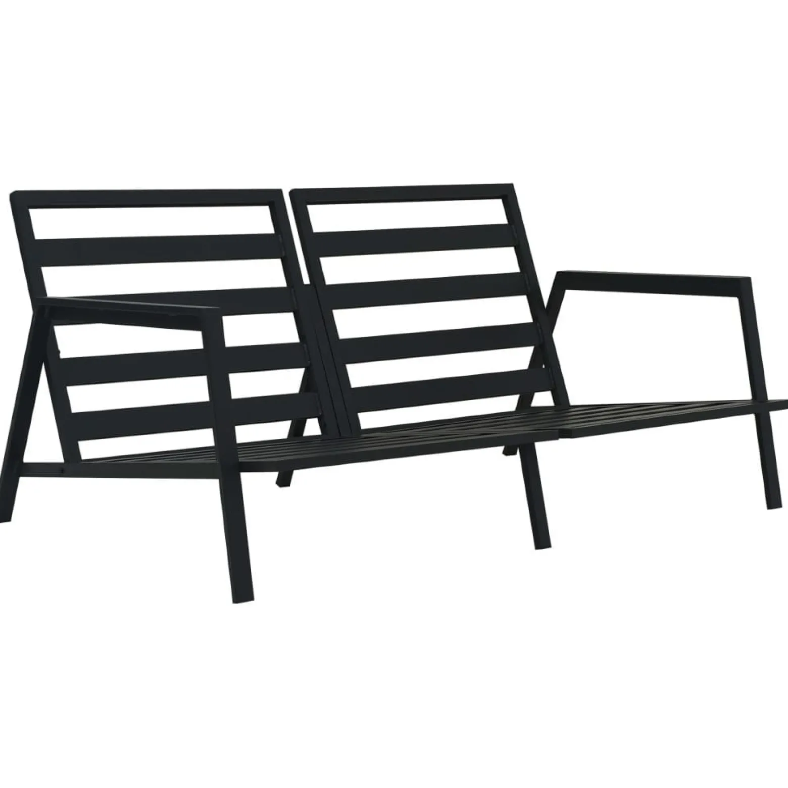 Zestaw mebli ogrodowych aluminium meble wypoczynkowe na taras balkon ogród