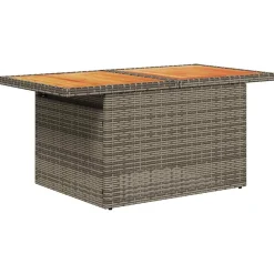 Zestaw Mebli Ogrodowych Stół Rattan Poduszki Do Ogrodu Na Taras Na Patio