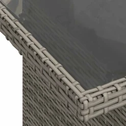 Zestaw Mebli Ogrodowych Stół Rattan Poduszki Do Ogrodu Na Taras Do Ogrodu