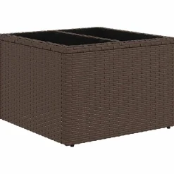 Zestaw Mebli Ogrodowych Stół Rattan Poduszki Na Balkon I Taras Na Balkon