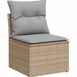 Zestaw Mebli Ogrodowych Wypoczynkowy Sofy Stolik Rattan Na Taras Na Balkon