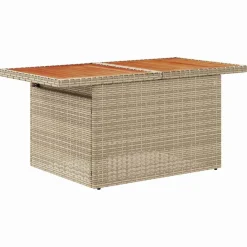 Zestaw Mebli Ogrodowych Wypoczynkowy Sofy Stolik Rattan Na Patio Na Taras