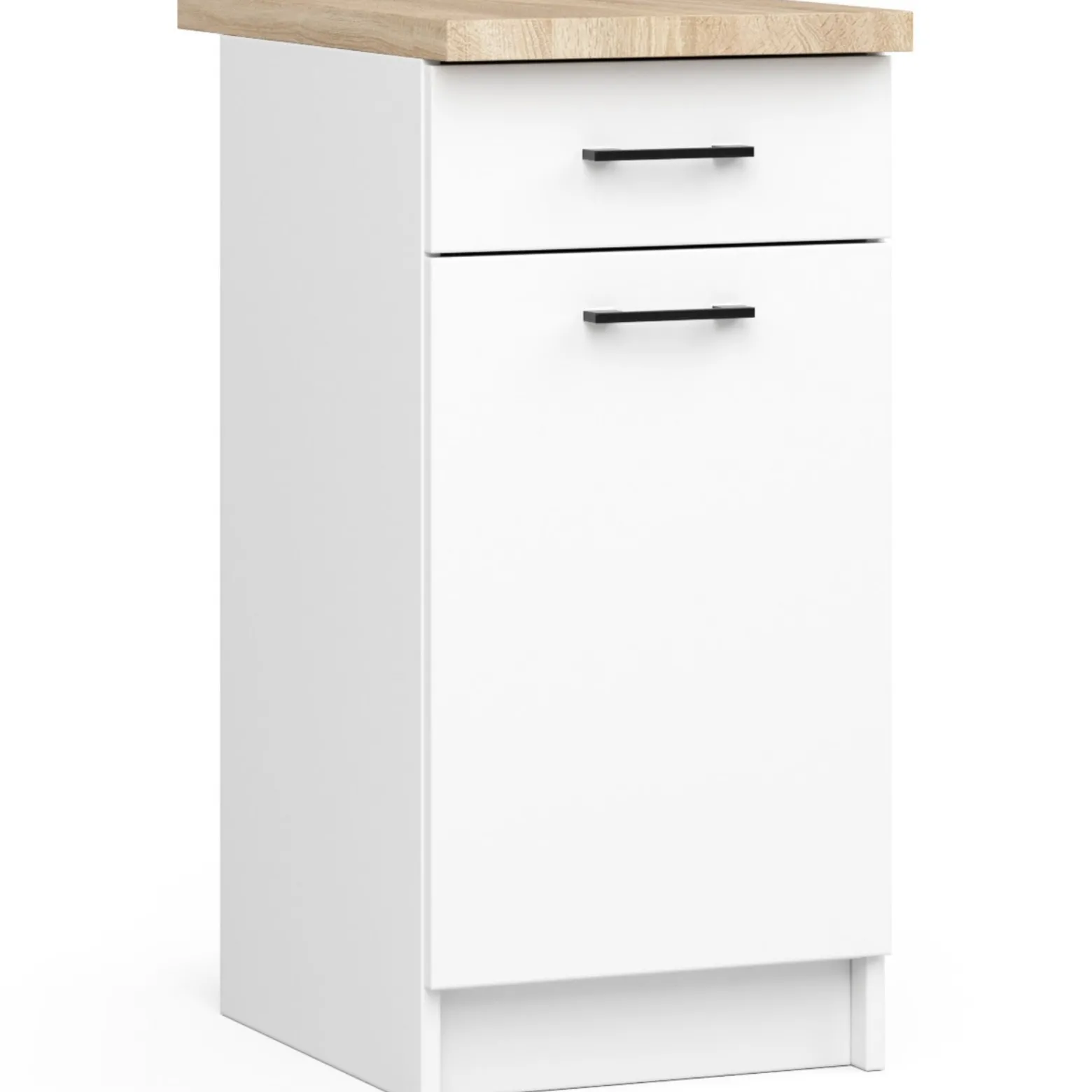 Zestaw szafek kuchennych z witryną OLIWIA 2.4m H720