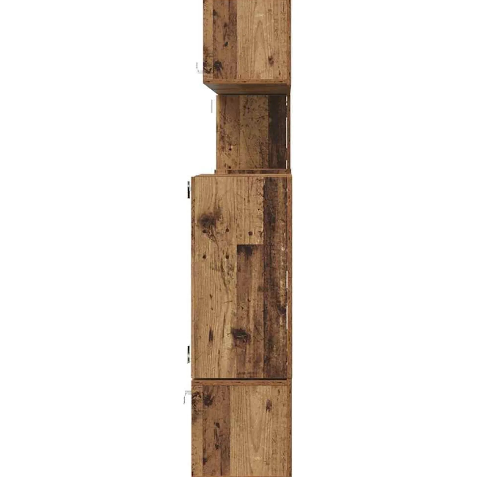 Zestaw Szafek RTV Szafka pod Telewizor Meblościanka Brąz 30.5 x 30 x 30 cm