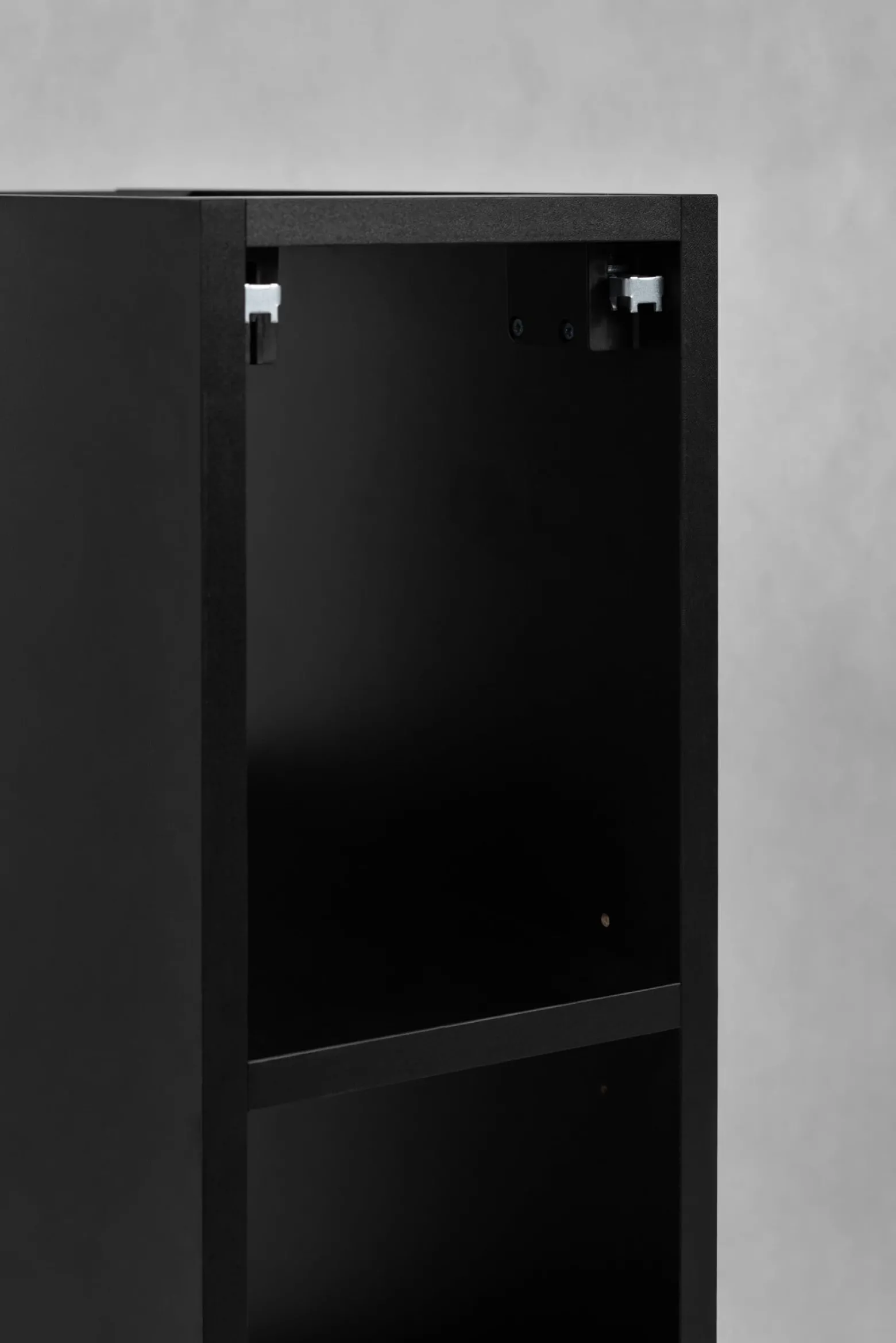 Zestaw łazienkowy szafka 120 cm biały czarny