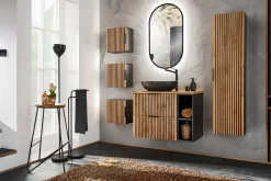 Zestaw 60 cm: Szafka + blat + umywalka XILO