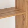 Zestaw do Łazienki 60cm Szafka z Umywalką Słupek 40cm Dąb Wotan