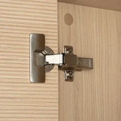 Zestaw do łazienki 50cm szafka z umywalką słupek ryflowane fronty Aria