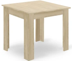 Zestaw do kuchni stół 80x80 dąb sonoma + 4 krzesła WAT szare jadalni