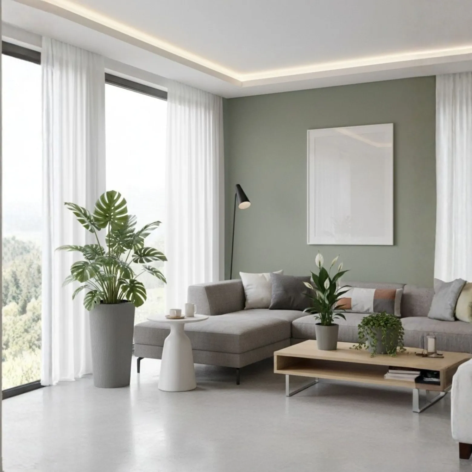 Zestaw donic URBANIKA ECO wood szare 3 szt