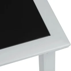 Zestaw Leżaków Czarny Aluminium vidaXL