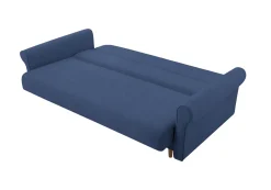 Zestaw Loft kanapa i fotel Niebieski