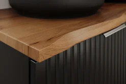 Zestaw Mebli Łazienkowych Adel Oak 140cm z Blatem, Dwoma Umywalkami