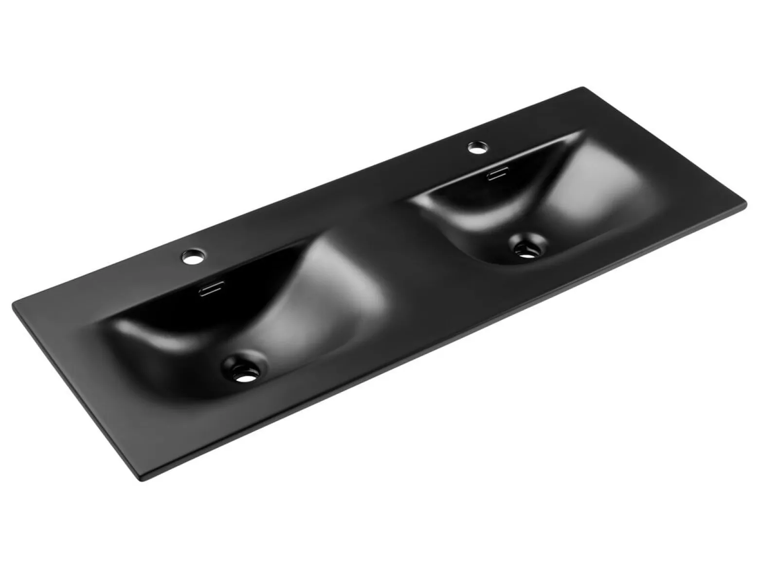 Zestaw mebli łazienkowych 120cm z umywalką meblową SKY Luxor Black