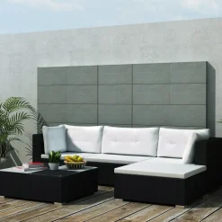 Zestaw Mebli Ogrodowych Komplet Wypoczynkowy Na Taras Balkon Ogród Rattan
