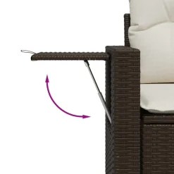 Zestaw Mebli Ogrodowych Komplet Wypoczynkowy Na Taras Balkon Ogród Rattan