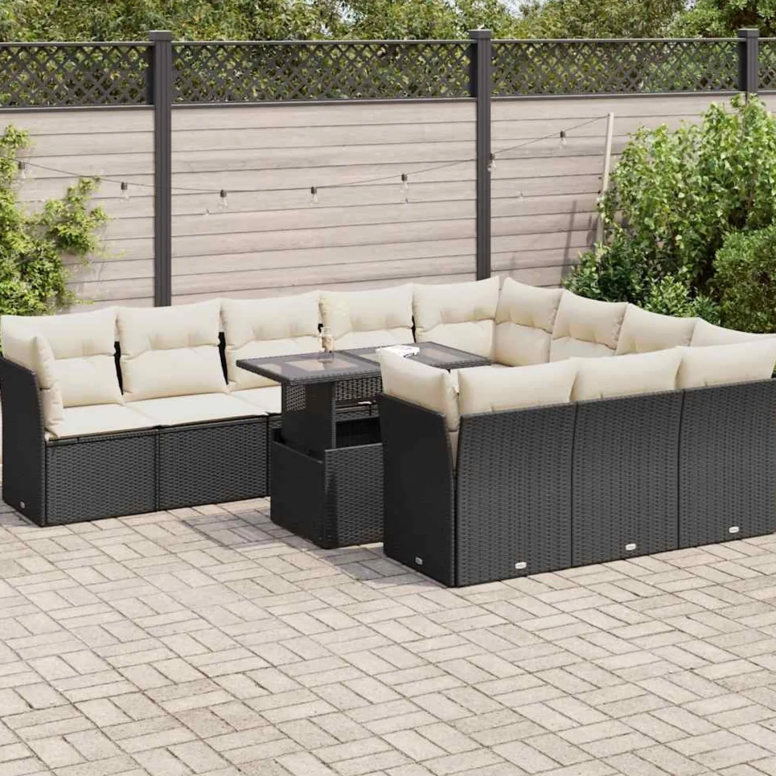 Zestaw Mebli Ogrodowych Komplet Wypoczynkowy Na Taras Balkon Ogród Rattan