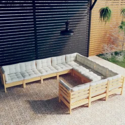 Zestaw Mebli Ogrodowych Meble Drewniane Na Taras Balkon Ogród