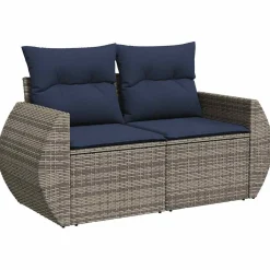 Zestaw Mebli Ogrodowych Rattan Poduszki Na Taras Balkon Ogród Na Patio