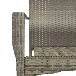 Zestaw Mebli Ogrodowych Stół Krzesła Rattan Poduszki Na Taras Na Patio