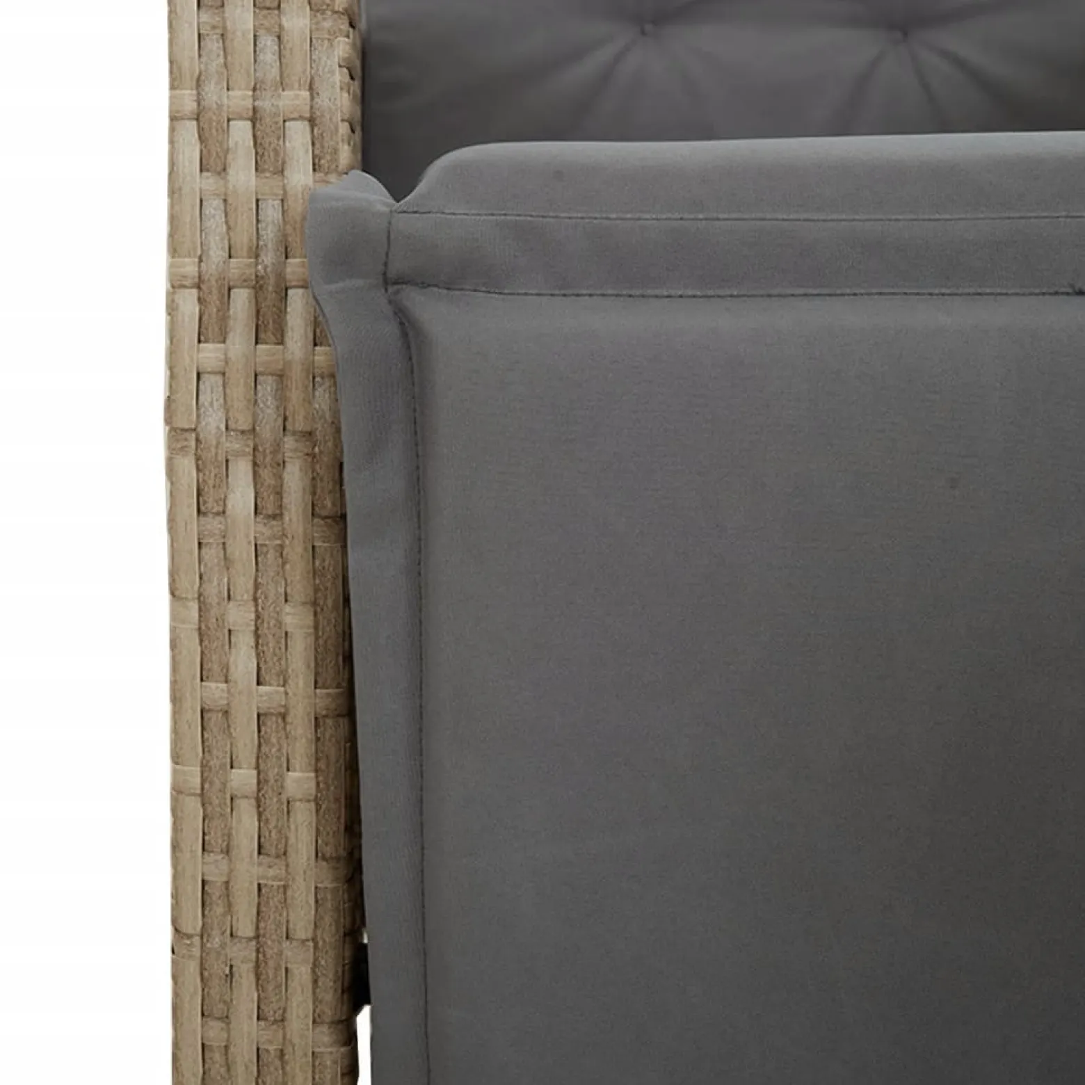 Zestaw Mebli Ogrodowych Stół Krzesła Rattan Poduszki Na Balkon Zestaw Mebli