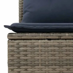 Zestaw Mebli Ogrodowych Stół Rattan Poduszki Do Ogrodu Na Taras Na Patio