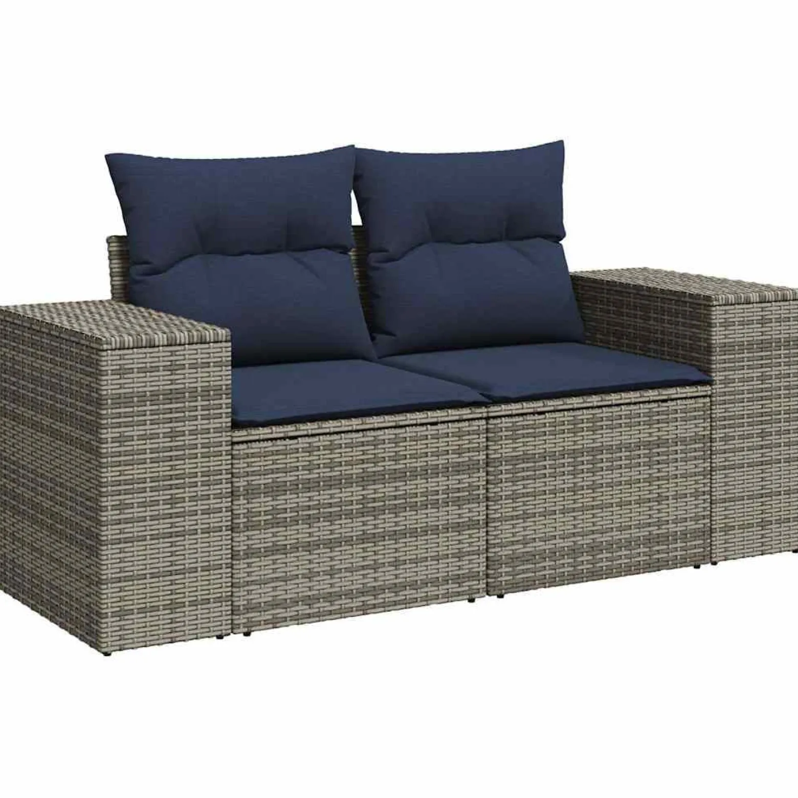 Zestaw Mebli Ogrodowych Stół Rattan Poduszki Do Ogrodu Na Taras Na Patio