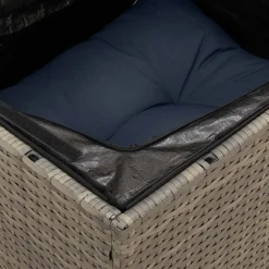 Zestaw Mebli Ogrodowych Stół Rattan Poduszki Do Ogrodu Na Taras Do Ogrodu