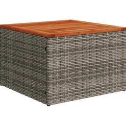 Zestaw Mebli Ogrodowych Stół Rattan Poduszki Do Ogrodu Na Taras Na Patio