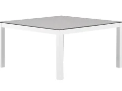 Zestaw mebli ogrodowych stół sofa biały