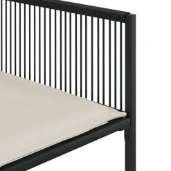 Zestaw mebli ogrodowych szary stolik krzesła do restauracji ogrodu balkon