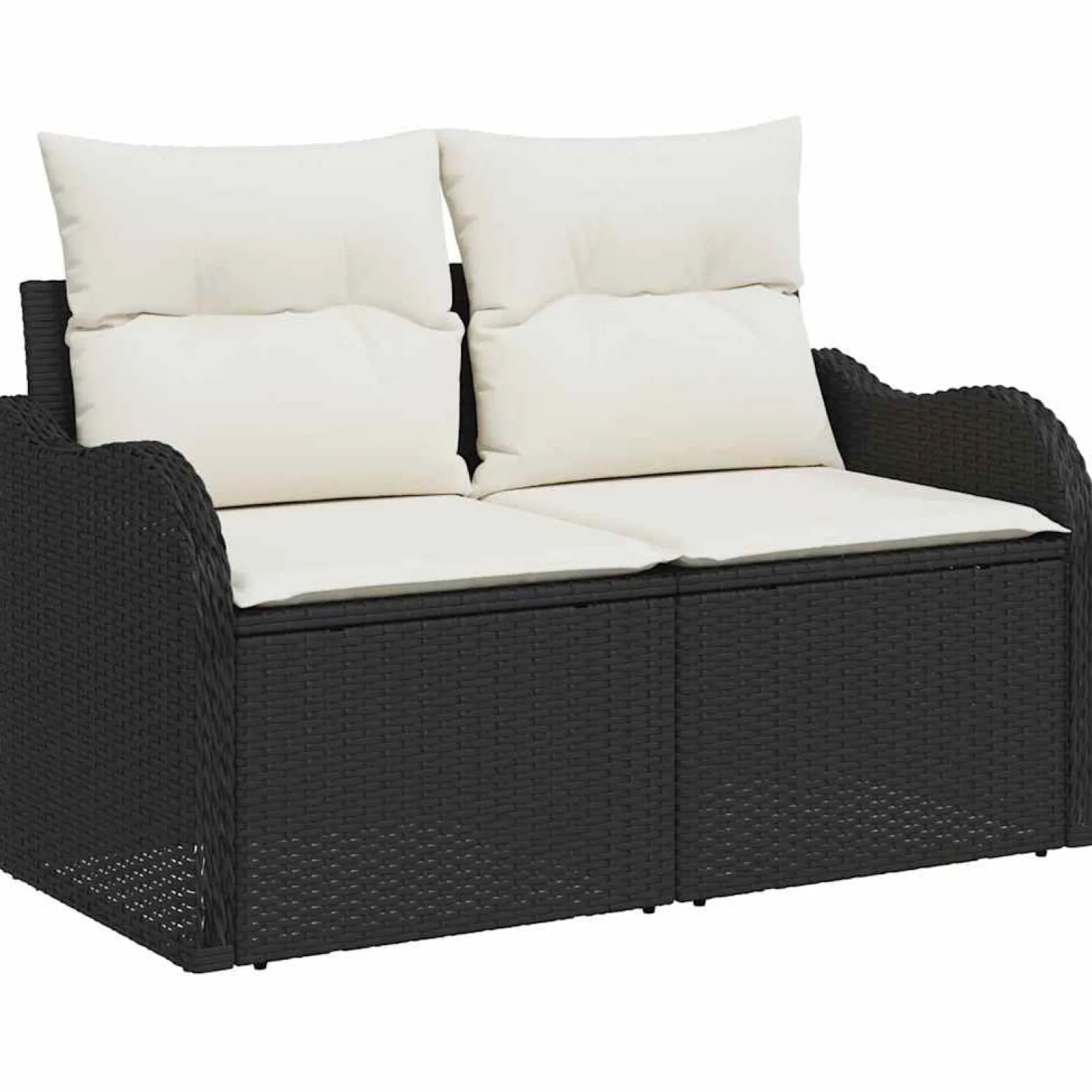 Zestaw Mebli Ogrodowych Wypoczynkowy Sofy Stolik Rattan Na Patio Na Taras