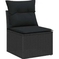 Zestaw Mebli Ogrodowych Wypoczynkowy Sofy Stolik Rattan Na Patio Na Taras