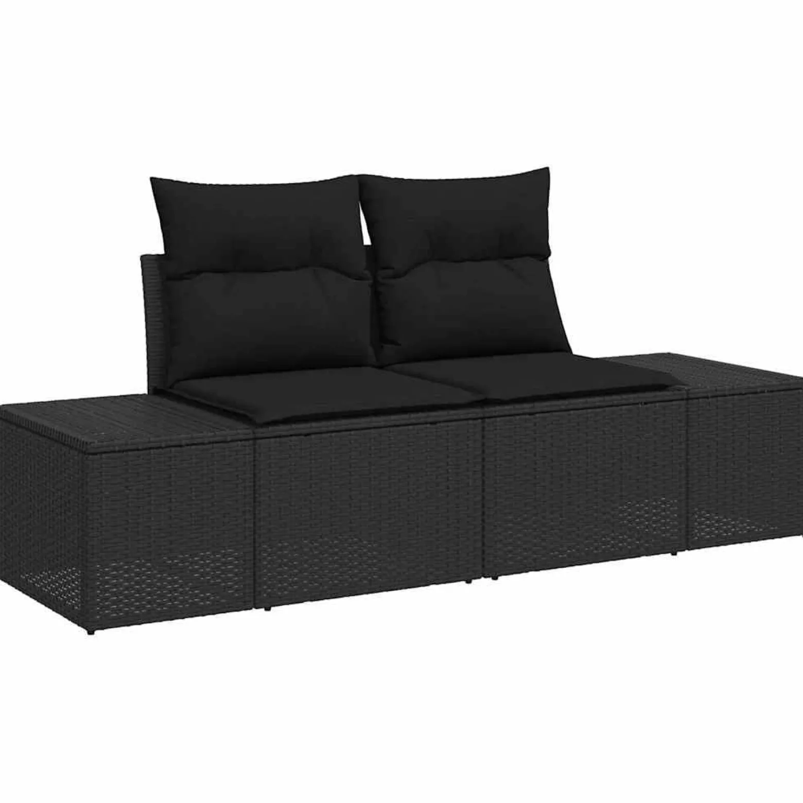 Zestaw Mebli Ogrodowych Wypoczynkowy Sofy Stolik Rattan Na Patio Na Taras