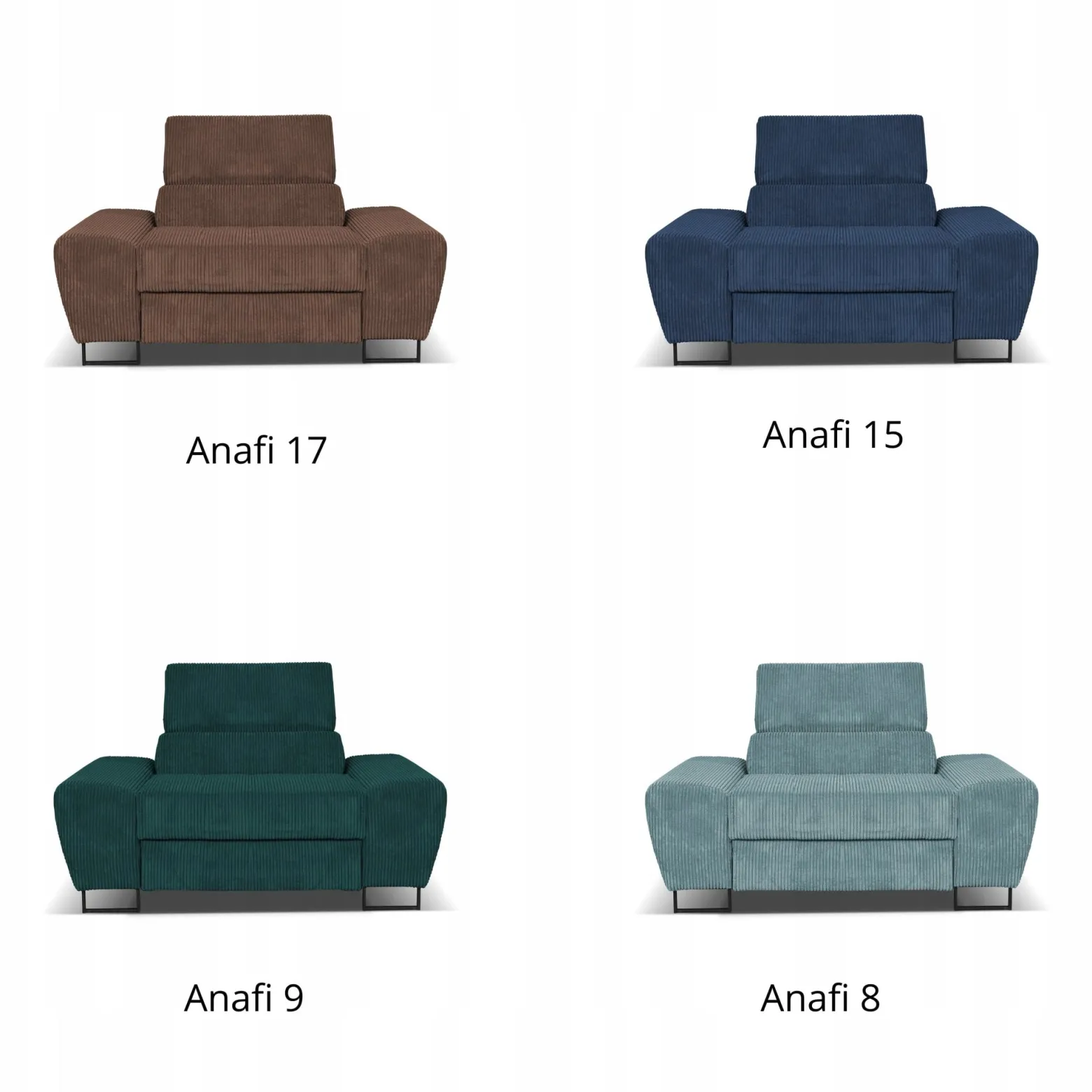 Zestaw mebli wypoczynkowych salonu Savio Sofa 3os fotele beż Family Meble