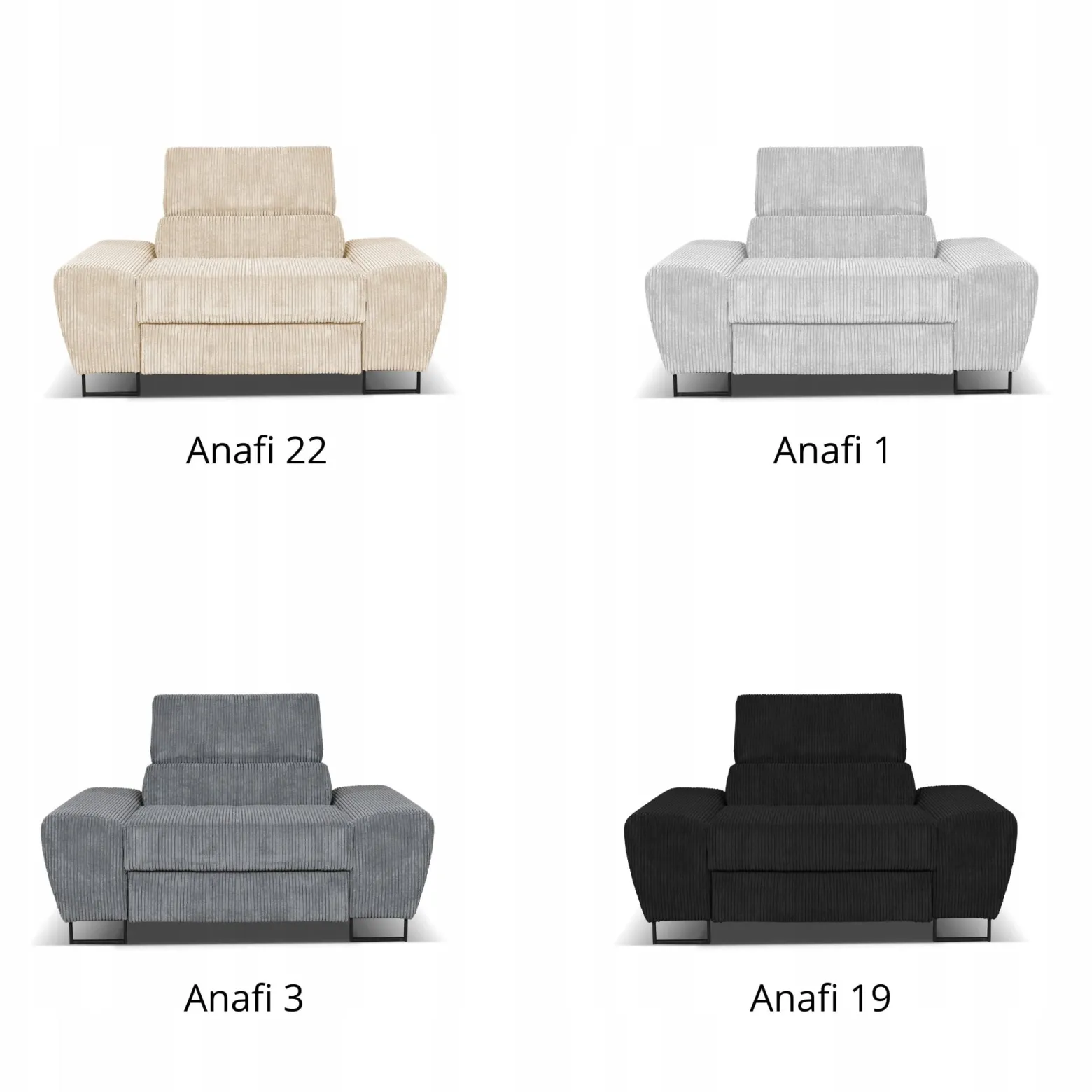 Zestaw mebli wypoczynkowych salonu Savio Sofa 3os fotele beż Family Meble