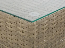 Zestaw ogrodowy rattanowy dla 2 osób