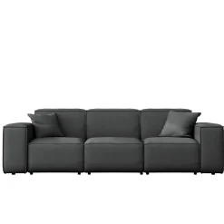 Zestaw 3+1+1 Patio, tkanina Odyssey, anthracite (03)