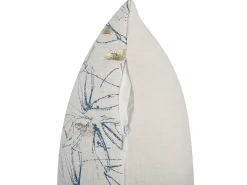Zestaw 2 poduszek w kwiaty 45x45 beżowy