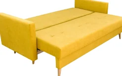 Zestaw skandynawski sofa 2 fotele Lahti/Denver Szary