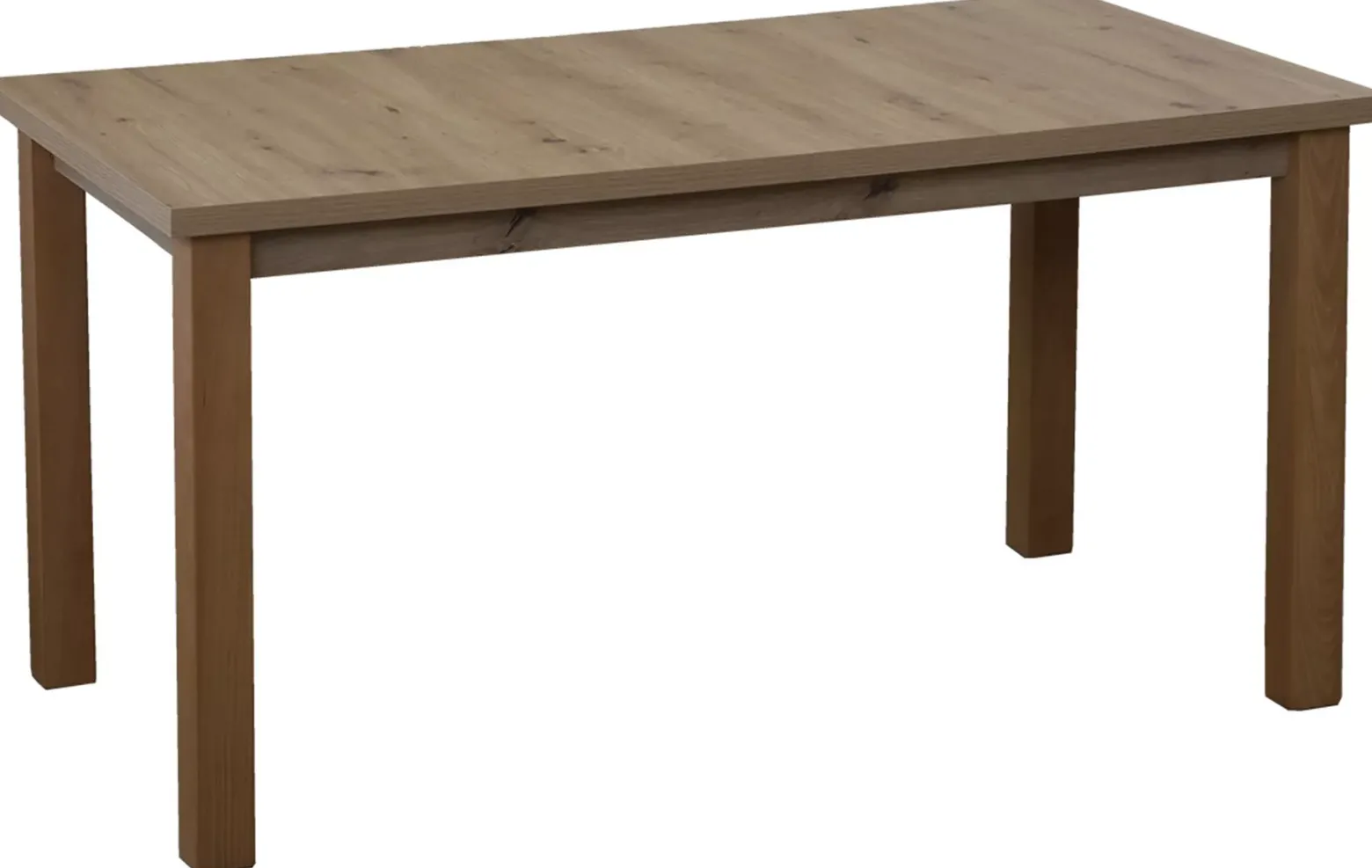 Zestaw stół 150/190x80 i 4 krzesła M009-4 Dąb Artisan